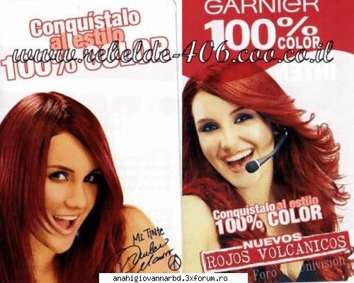 Dulce reclama la garnier - adutza - Dulce Maria